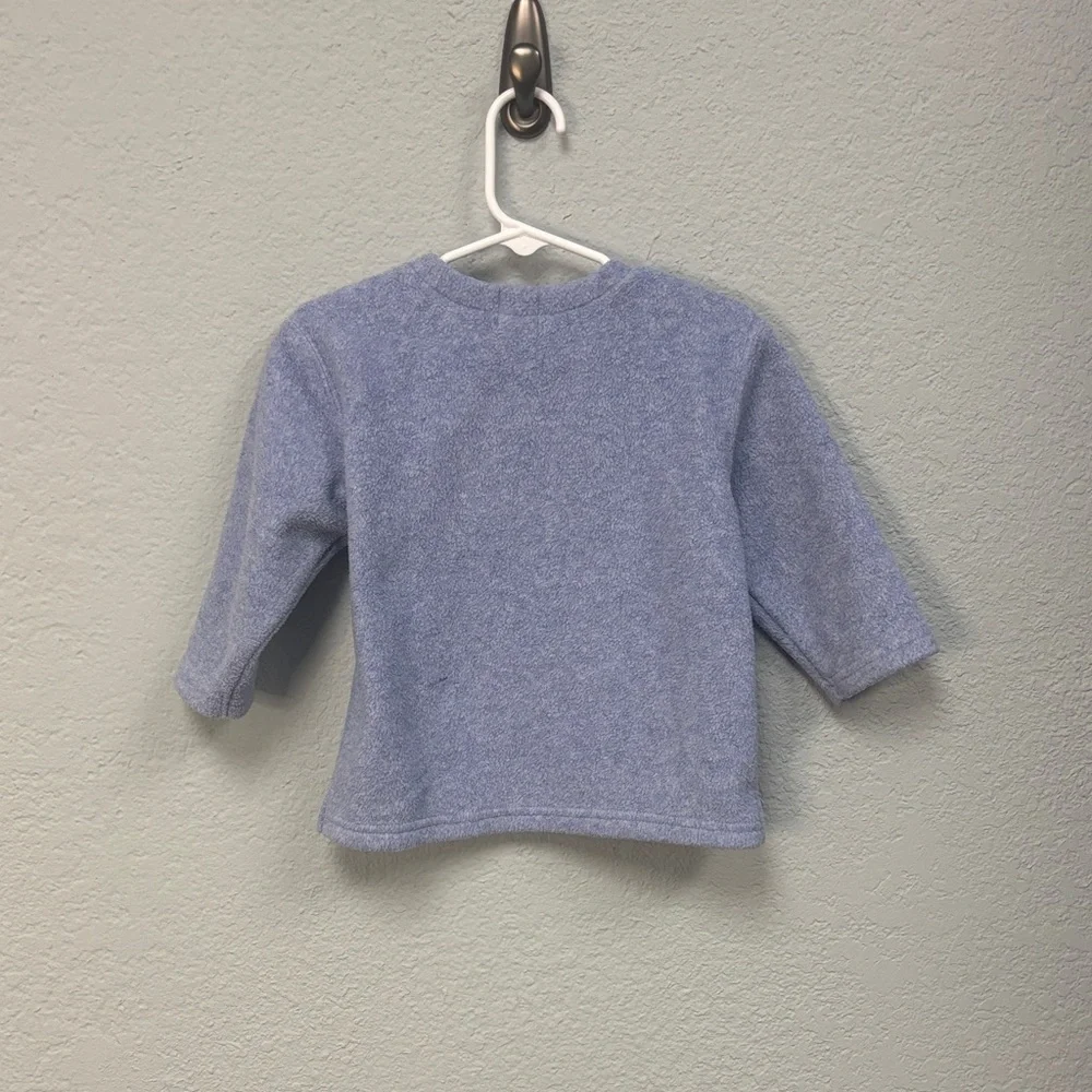 Baby GAP 12-18mo Light Blue Polar Bear Sweater in GUC- great item for bundling!